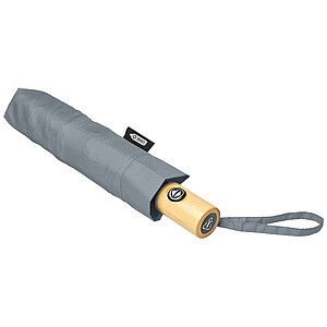 Skládací deštník z RPET, pr. 97cm, automatický O/C system, šedý