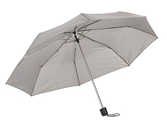 Skládací kapesní deštník, šedý