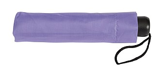 Skládací kapesní deštník, světle fialový
