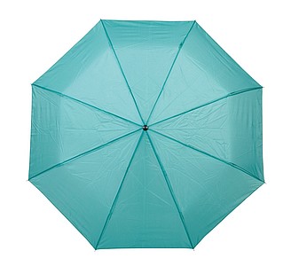 Skládací kapesní deštník, tyrkysový