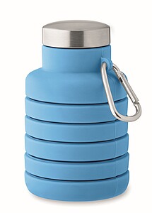 Skládací láhev 500ml, světle modrá
