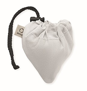 Skládací nákupní taška 140g, bílá