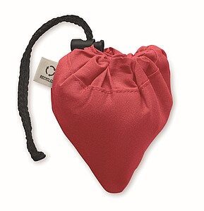 Skládací nákupní taška 140g, červená