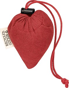 Skládací nákupní taška, červená