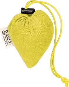 Skládací nákupní taška, žlutá