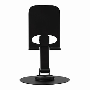 Skládací ocelový držák telefonu, černá