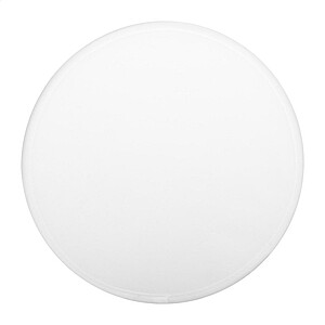 Skládací RPET polyesterové frisbee s pouzdrem, bílá