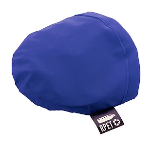 Skládací RPET polyesterové frisbee s pouzdrem, modrá