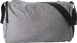 Skládací sportovní taška, 300D polyester, šedá