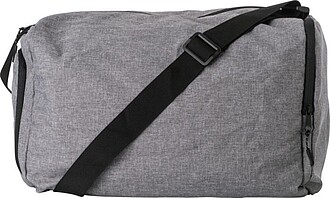 Skládací sportovní taška, 300D polyester, šedá