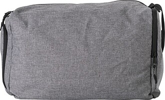 Skládací sportovní taška, 300D polyester, šedá