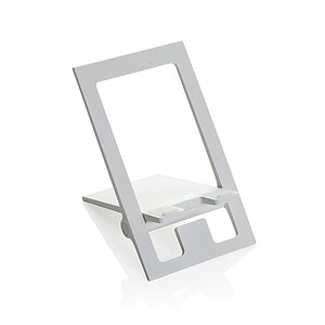 Skládací stojánek na telefon SnapStand z RCS recyklovaného plastu, bílá