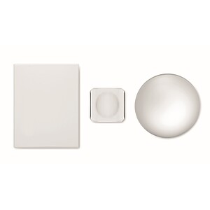 Skleněná cena ve tvaru koule, transparentní