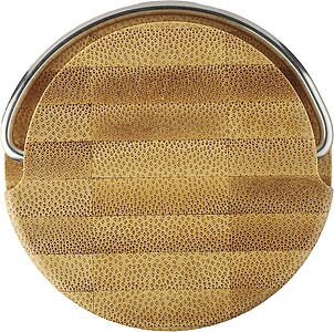 Skleněná lahev na pití 500 ml, transparentní