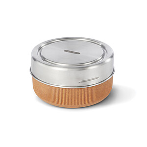 Skleněná miska na jídlo 750ml , hnědá