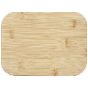 Skleněná obědová krabička s bambusovým víčkem, 1l