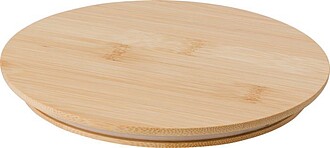 Skleněná salátová mísa, středně hnědá