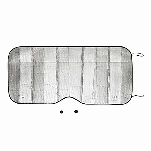 Sluneční clona do auta, stříbrná