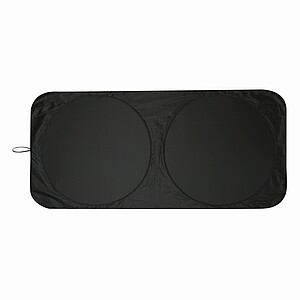 Sluneční clona na čelní sklo automobilu, stříbrná