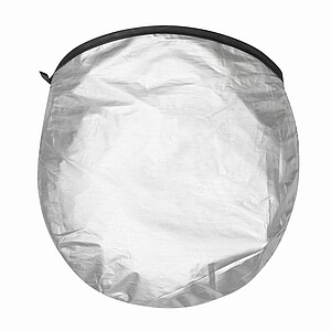 Sluneční clona na čelní sklo automobilu, stříbrná