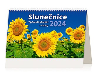 Slunečnice 2026, stolní kalendář - reklamní kalendáře