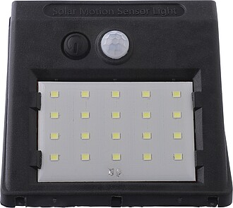 Solární světlo, černá