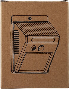 Solární světlo, černá