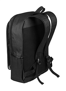 SONEROL Batoh z recyklovaného polyesteru, černá