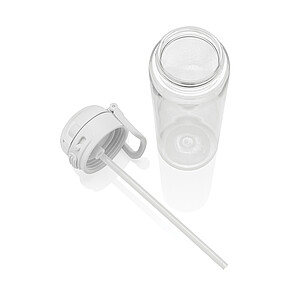 Sportovní láhev na vodu z RCS RPET 800 ml, bílá