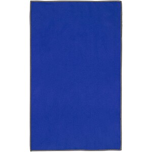 Sportovní ručník z RPET, 30x50cm, modrý