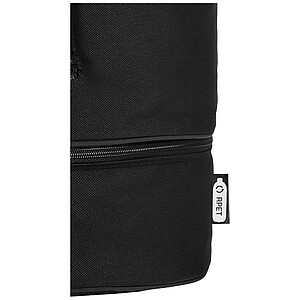 Sportovní taška, vak, z RPET, černá