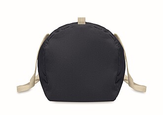 Sportovní taška z recyklované bavlny, tm. námořní modrá