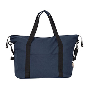 Sportovní taška z recyklované bavlny, tmavě modrá