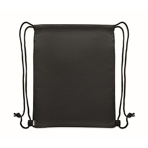 Stahovací batoh z 600D RPET, tmavě šedá