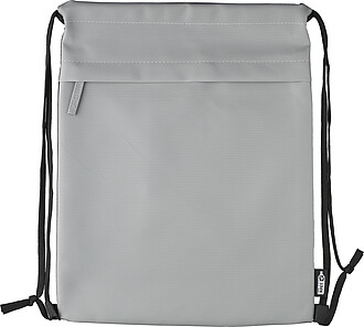 Stahovací batoh z polyesteru, šedá