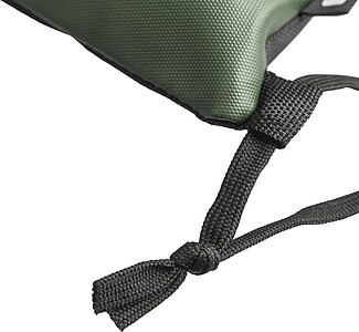 Stahovací batoh z polyesteru, zelená