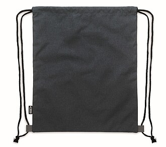 Stahovací RPET PU batoh, tm. námořní modrá