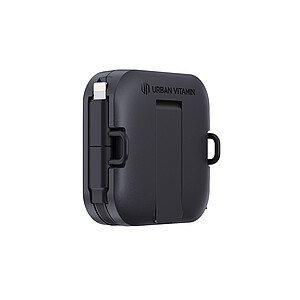 Stojánek 100W se svinovacím kabelem Urban Vitamin, černá