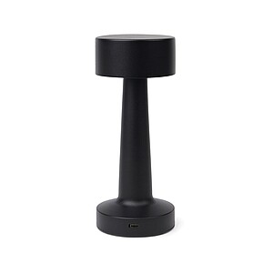 Stolní lampa z RCS recyklovaného ABS, černá