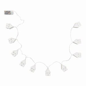 Světelný řetěz, bílá - vánoční reklamní předměty