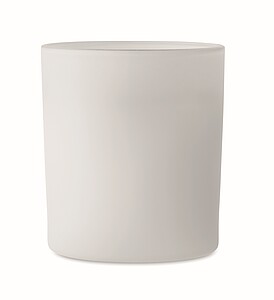 Svíčka z rostlinného vosku, bílá