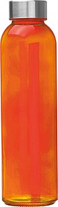 TANGARA Skleněná láhev na pití, 500ml, oranžová - reklamní předměty