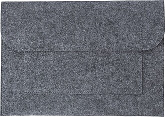 Taška na dokumenty se suchým zipem, šedá