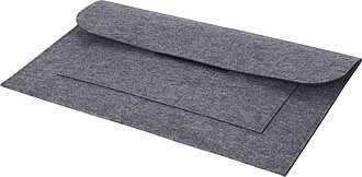 Taška na dokumenty se suchým zipem, šedá