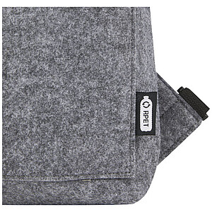 Taška na kolo z recyklované plsti