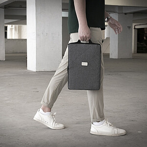 Taška na notebook 15,4 palců Brandcharger, šedá