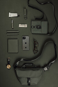 Taška přes rameno VINGA, zelená