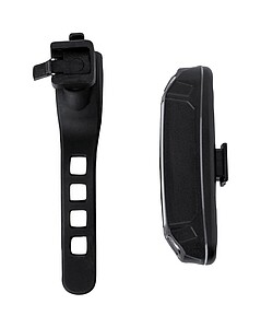 TAYLAM Dobíjecí světlo na kolo v COB diodou, černá