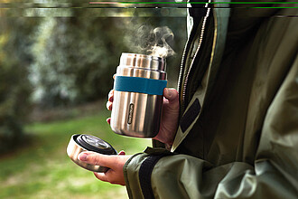 Termo nádoba na potraviny 400ml, tyrkysová