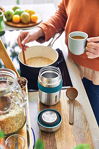 Termo nádoba na potraviny 400ml, tyrkysová